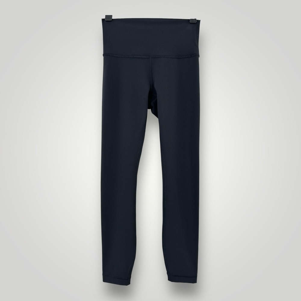 Lululemon Wunder Train Tight Womens 4 Black High Rise Ankle Yoga Stretch Pants